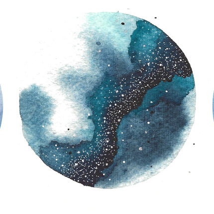 21 november - Watercolor Universe met DOTSbyGemma