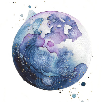 21 november - Watercolor Universe met DOTSbyGemma