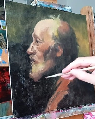 1 juli - Portret schilderen alla prima in 2.5 uur