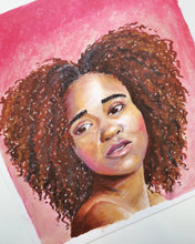 Afbeelding in Gallery-weergave laden, 21 oktober - Colorful portret met oliepastel door Nienke Vletter
